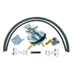 Sytec 1:1 Motorsport Adjustable Fuel Pressure Regulator Kit Silver VK-MSV-WRX-S