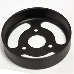 Duratec Engine Alloy Water Pump Pulley - Billet Aluminium Anodized Black Finish