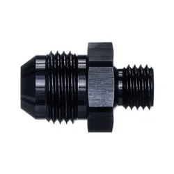 Motamec AN -8 AN8 JIC to M12x1.5 Metric Thread Alloy Fitting Adapter Black