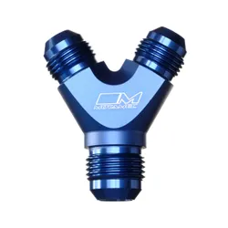 Motamec AN -10 AN10 x AN -8 AN8 x AN -8 AN8 Y Adapter 3 Way Aluminium Fitting