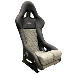 MST EVO-One Bespoke Hand Trimmed FIA Race Seat - Leather & Alcantara
