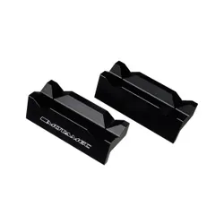 Motamec Vice Jaws for Hose End Assembly Billet Aluminium Alloy Magnetic AN Black