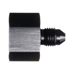 Motamec AN JIC -6 AN6 Female to AN JIC -3 AN3 Male Reducer Alloy Fitting Adapter Black
