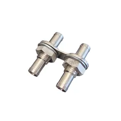Alloy Bulkhead Water Hose Adapter 16mm to 16mm (5/8"-5/8")