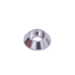 Motamec M8 Load Spreading Cone Washer - 8mm Socket Cap Bolt Support Silver Alloy