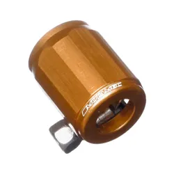Motamec 14mm AN5 Fuel Hose Clamp End Finisher Hex Head Jubilee Alloy GOLD