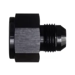 Motamec AN JIC -12 AN12 Female to AN JIC -10 AN10 Male Reducer Alloy Fitting Adapter Black