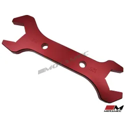 Motamec AN -16 -12 AN16 AN12 JIC Double Open Ended Hose Alloy Spanner Wrench