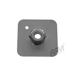 FIA Harness Eyebolt Back Plate Mount Eye Bolt 65mm x 65mm x 3mm