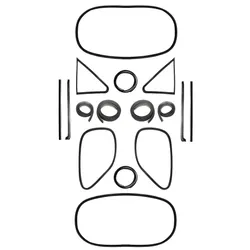 Escort Mk1 Complete Window Rubber Seal Set for Standard Windows