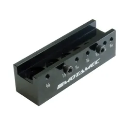 Motamec Lock Wire Bolt Nut Drill Jig IMPERIAL -  Safety Lockwire Drilling Holder