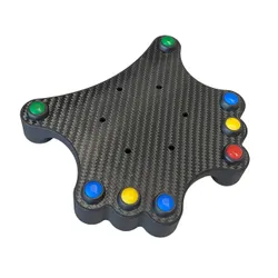 Motamec Race Carbonfibre Steering Wheel Switch Panel 8x Momentary Buttons