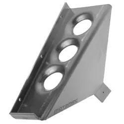 Motamec Small Alloy Drivers Clutch Footrest - Plain Aluminum Finish Foot Rest