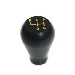 Ford Escort Nylon Gear Knob Classic Style - 4 Speed Pattern Machined