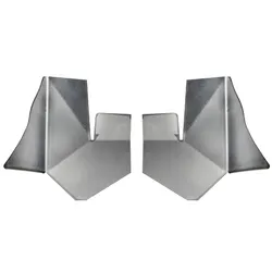 Escort Mk1 Mk2 4 Link Body Box Bracket / Floor Reinforcing Plates - pair