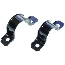 New Escort Mk1 Mk2 Steering Rack Mounting Clamps Set - Steel Brackets