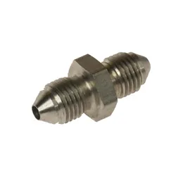 Motamec -3 AN 3/8 UNF Male to Male Adaptor Stainless Steel Brake Fitting