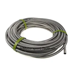 Motamec AN -8 AN8 JIC Stainless Steel Braided Hose Fuel Oil Coolant 1m Metre