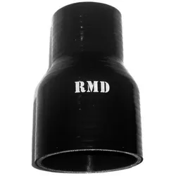 RMD Straight Reducing Silicone Hose Pipe 32 to 25mm Dia Car Coolant Radiator BLACK