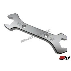 Motamec AN -6 -4 AN6 AN4 JIC Double Open Ended Hose Alloy Spanner Wrench