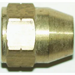 Automec Brake Pipe Brass Union Fitting Female M12x1mm 1/4" pi