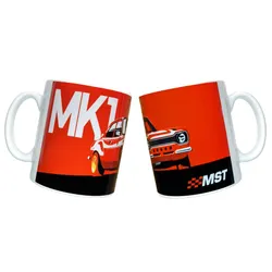MST Cars Classic Mug - Red Mk1 Special Edition by Ricardo Santos