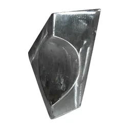 Escort Mk1 Mk2 Bulkhead Inner Wing Chassis Gusset - Shaped for Exhaust N/S