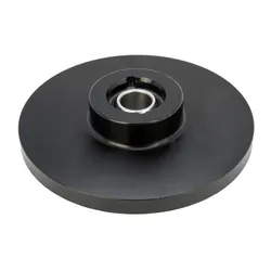 Universal Un-Drilled Alloy Top Mount Concentric Anodized Black Spherical Bearing