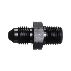 Motamec AN -3 AN3 JIC To 1/8" BSPT Thread 1/8x28 Alloy Fitting Adapter Black