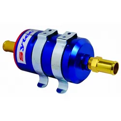 Sytec Bullet High Flow Alloy Fuel Filter Diesel Female 1/4 NPTF 55 Micron BULLETD1