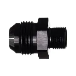 Motamec AN -12 AN12 JIC to M18x1.5 Metric Thread Alloy Fitting Adapter Black