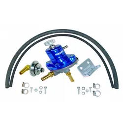 Sytec 1:1 Adjustable Fuel Pressure Regulator Kit Blue VK-SAR-ECO2-B