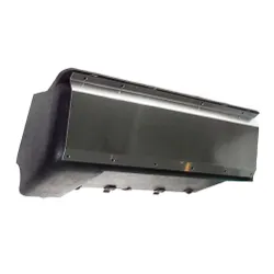 Escort Mk2 Alloy Center Ash Tray Cover - Dash Instrument Switch Panel Aluminium