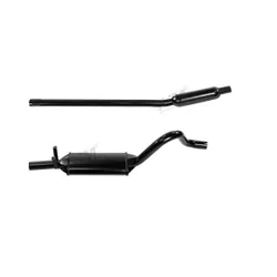 Ashley Escort Mk1 Mk2 X-Flow / Crossflow Exhaust System Twin Box - 2 L/H