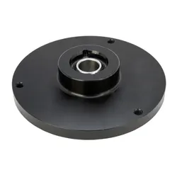 Escort Mk2 Alloy Top Mount Concentric Large Hole Anodized Black Spherical Bearing