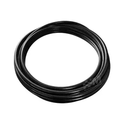 Motamec AN6 AN -6 PTFE Teflon Stainless Braided BLACK PVC COVER Fuel Hose 1m