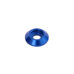 Motamec M5 Load Spreading Cone Washer - 5mm Socket Cap Bolt Support Blue Alloy