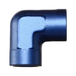 Motamec 3/8" NPT 90 Degree Female to Female Elbow Alloy Adapter Fitting