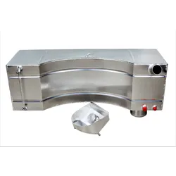 Escort Mk1 Mk2 Shaped Boot Mounted Alloy Fuel Tank 12 Gallon Baffled - INJECTION