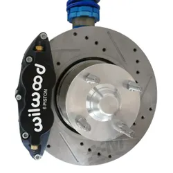 Wilwood Escort Mk2 Brake Kit Superlite Billet 6 Pot 285mm DRILLED Vented Discs