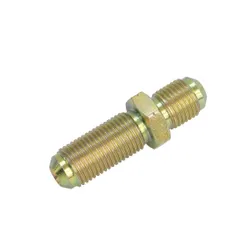 Motamec Brake Fitting Bulkhead Adaptor - Male to Male M10 x1.0 Equal