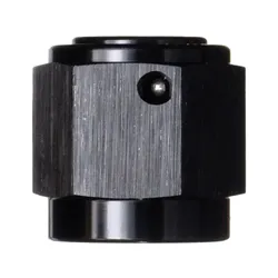 Motamec AN JIC -6 AN6 Female Alloy Cap Fitting Oil Fuel Black