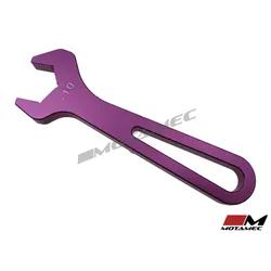 Motamec AN -10 AN10 JIC Aluminium Alloy Spanner Wrench Open End Purple