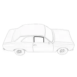 NEW 2-Piece Ford Escort Mk1 Door Window Inner Channel Rubber Seal Replacement