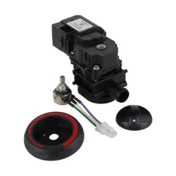 PWM Controlled Electric Heater Water Valve with Pot, Knob and Flange 12v
