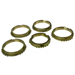 Ford Type 9 / 5 Speed Gearbox Synchro Baulk Ring Set Brass Synchromesh