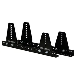 Motamec Alloy Side Seat Mounts 6 Piece Mounting Brackets - DRILLED HOLES