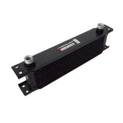 Motamec Oil Cooler 10 Row - 235mm Matrix - 1/2 BSP - Black Alloy