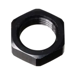 Motamec AN JIC -8 AN8 Nut for Bulkhead Fittings Alloy Black