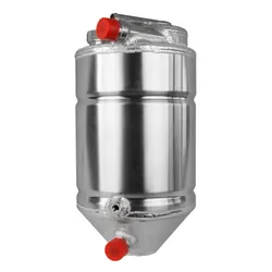 Motamec 2 Gallon Under Bonnet Alloy Oil Dry Sump Tank - Screw Cap